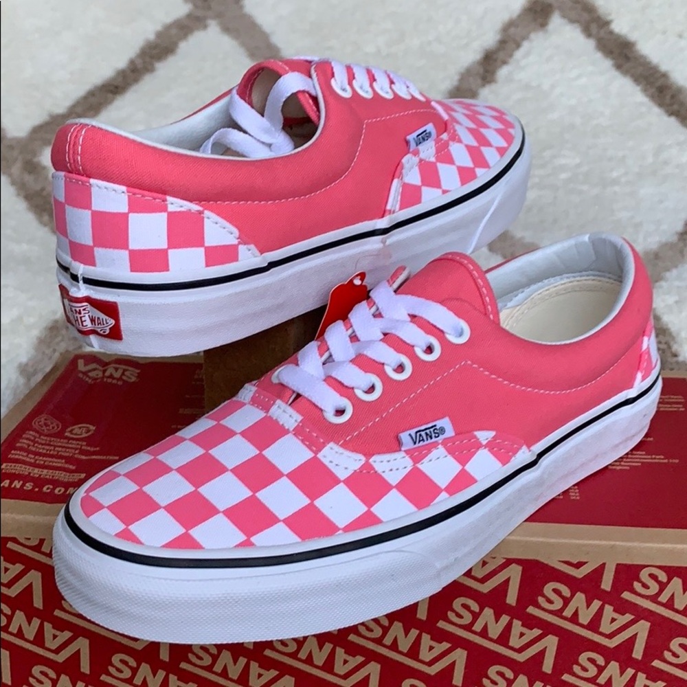 Vans Era Checkerboard Strawberry WMNS - Picture 13 of 16